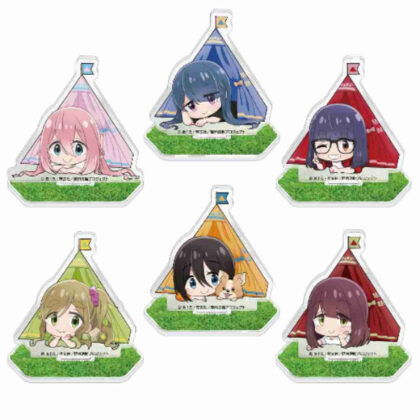 Yurucamp△ SEASON3 Trading Lawn Acrylic Stand (ゆるキャン△ SEASON3 トレーディング芝生アクリルスタンド)
