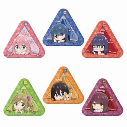 Yurucamp△ SEASON3 Trading Triangle Can Badge (ゆるキャン△ SEASON3 トレーディング三角缶バッジ)