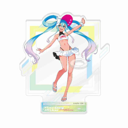 Racing Miku 2024 Summer Holiday Ver. Acrylic Pen Stand (レーシングミク 2024 Summer Holiday Ver. アクリルペンスタンド)