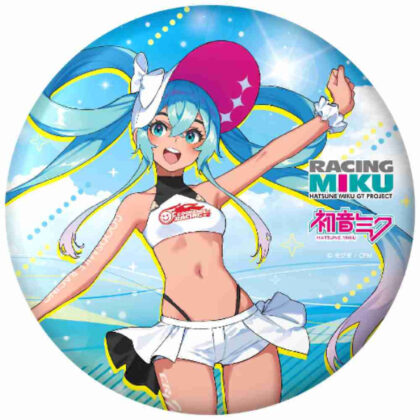 Racing Miku 2024 Summer Holiday Ver. BIG can badge (レーシングミク 2024 Summer Holiday Ver. BIG缶バッジ)
