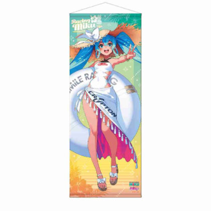 Racing Miku 2024 Tropical Ver. Life-size Tapestry (レーシングミク 2024 Tropical Ver. 等身大タペストリー)