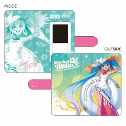 Racing Miku 2024 Tropical Ver. Notebook type smartphone case (レーシングミク 2024 Tropical Ver. 手帳型スマートフォンケース)