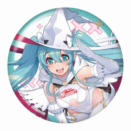 Racing Miku 2024Ver.×Super Sonico Big Can Badge A (レーシングミク 2024Ver.×すーぱーそに子 おっきめ缶バッジ A)