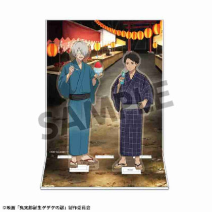 鬼太郎誕生 ゲゲゲの謎 描き下ろしジオラマアクリルスタンド 鬼太郎の父&水木 お祭りVer. (喜多郎的誕生 格格格的謎 原創立體模型 亞克力立牌 喜多郎的父親＆水樹祭品 Ver.)