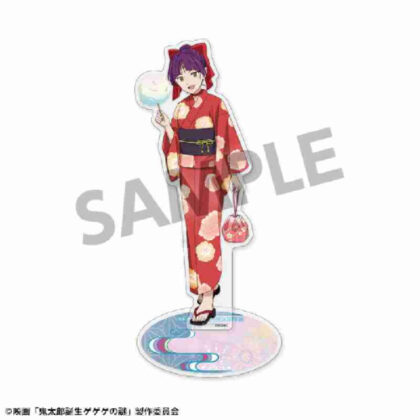 鬼太郎誕生 ゲゲゲの謎 描き下ろしアクリルスタンド ねこ娘 お祭りVer. (喜太郎的誕生 格格格之謎 原創插畫亞克力立牌 Neko 娘節Ver.)