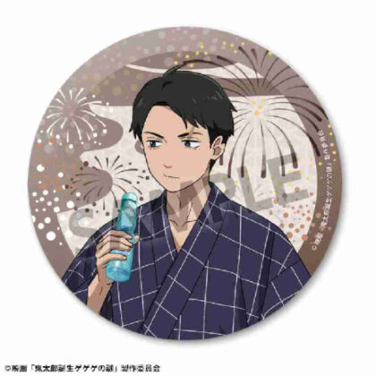 鬼太郎誕生 ゲゲゲの謎 描き下ろしアクリルコースター 水木 お祭りVer. (喜太郎誕生 格格格之謎 新繪製的壓克力杯墊 水木祭Ver.)