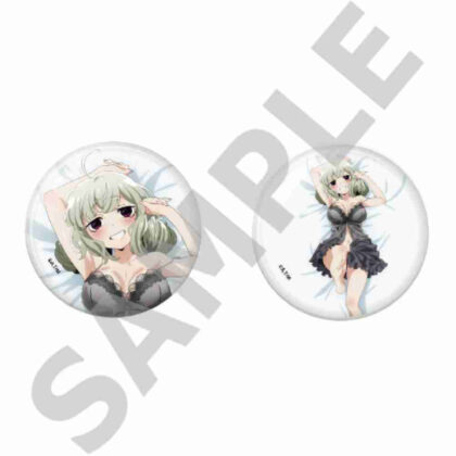 Longing for a Magical Girl 76mm can badge set of 2 Kiwi Aragawa (newly drawn) (魔法少女にあこがれて 76mm缶バッジ2個セット阿良河キウィ(描きおろし))