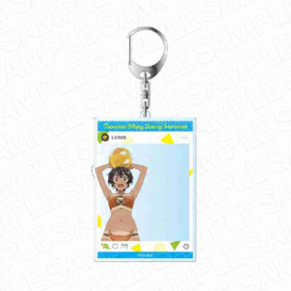 There are too many losing heroines! SNS style acrylic key chain Grilled Salt Lemon Swimsuit Ver. (負けヒロインが多すぎる! SNS風アクリルキーホルダー 焼塩檸檬 水着Ver.)