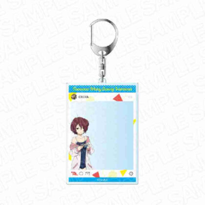 Too many losing heroines! SNS style acrylic key chain Chika Komari Swimsuit Ver. (負けヒロインが多すぎる! SNS風アクリルキーホルダー 小鞠知花 水着Ver.)