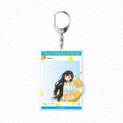 There are too many losing heroines! SNS style acrylic keychain Yoshiki Nukumizu Swimsuit Ver. (負けヒロインが多すぎる! SNS風アクリルキーホルダー 温水佳樹 水着Ver.)