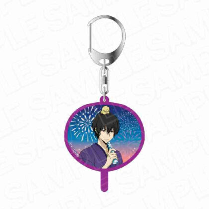 Katekyo Hitman REBORN! Acrylic Keychain Kyoya Hibari Summer Festival Ver. (家庭教師ヒットマンREBORN! アクリルキーホルダー 雲雀恭弥 夏祭りVer.)