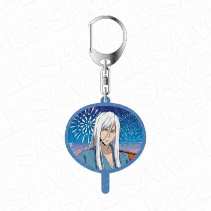 Katekyo Hitman REBORN! Acrylic Keychain Squalo Summer Festival Ver. (家庭教師ヒットマンREBORN! アクリルキーホルダー スクアーロ夏祭りVer.)