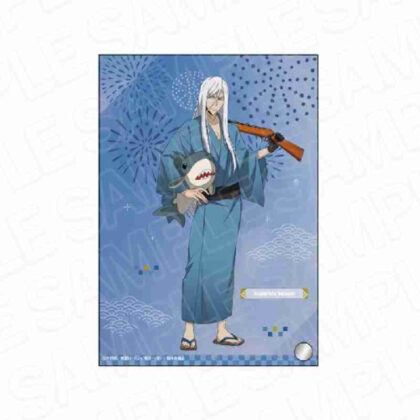 Katekyo Hitman REBORN! Mini Acrylic Art Squalo Summer Festival Ver. (家庭教師ヒットマンREBORN! ミニアクリルアート スクアーロ 夏祭りVer.)