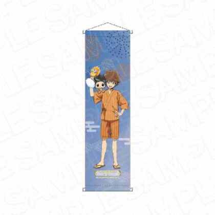 Katekyo Hitman REBORN! Mini Lam Tapestry Reborn & Tsunayoshi Sawada Summer Festival Ver. (家庭教師ヒットマンREBORN! ミニラメタペストリー リボーン&沢田綱吉 夏祭りVer.)