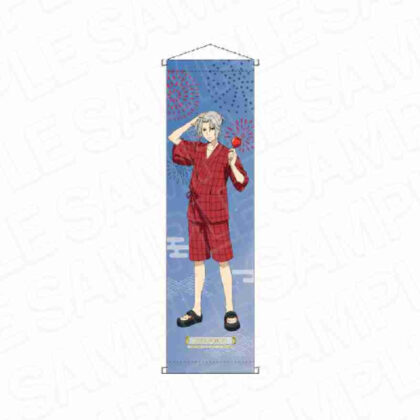 Katekyo Hitman REBORN! Mini Lam Tapestry Gokudera Hayato Summer Festival Ver. (家庭教師ヒットマンREBORN! ミニラメタペストリー 獄寺隼人 夏祭りVer.)