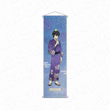 Katekyo Hitman REBORN! Mini Lam Tapestry Kyoya Hibari Summer Festival Ver. (家庭教師ヒットマンREBORN! ミニラメタペストリー 雲雀恭弥 夏祭りVer.)