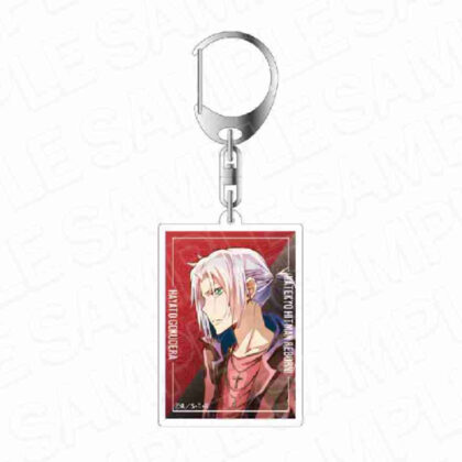 Katekyo Hitman REBORN! Acrylic Key Chain PALE TONE series Gokudera Hayato Vongola Ver. (家庭教師ヒットマンREBORN! アクリルキーホルダー PALE TONE series 獄寺隼人 ボンゴレVer.)