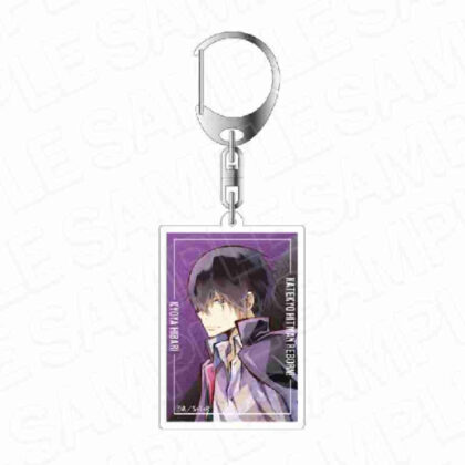 Katekyo Hitman REBORN! Acrylic Key Chain PALE TONE series Hibari Kyoya Vongola Ver. (家庭教師ヒットマンREBORN! アクリルキーホルダー PALE TONE series 雲雀恭弥 ボンゴレVer.)