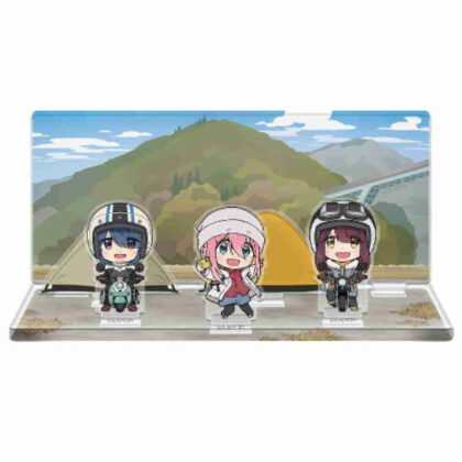 Yuru Camp△ SEASON3 Acrylic Diorama Oigawa Camp Ver. (ゆるキャン△ SEASON3 アクリルジオラマ 大井川キャンプVer.)