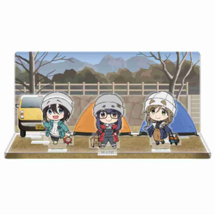 Yurucamp△ SEASON3 Acrylic Diorama Mt. Mizugaki Camp Ver. (ゆるキャン△ SEASON3 アクリルジオラマ 瑞牆山キャンプVer.)