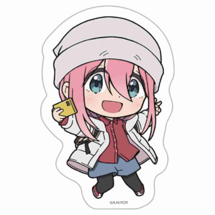 Yurucamp△ SEASON3 Die-cut Sticker Nadeshiko Kakamigahara (ゆるキャン△ SEASON3 ダイカットステッカー 各務原なでしこ)