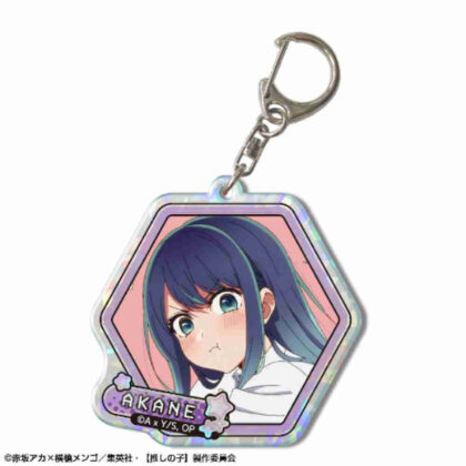 [Oshinoko] Hologram acrylic key chain Ver.2 Design 08 Kurokawa Akane B (【推しの子】 ホログラムアクリルキーホルダー Ver.2 デザイン08 黒川あかねB)