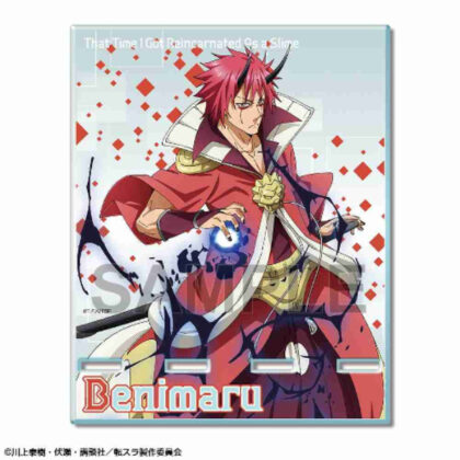 That Time I Got Reincarnated as a Slime Acrylic Smartphone Stand Ver.2 Design 03 Benimaru (転生したらスライムだった件 アクリルスマホスタンド Ver.2 デザイン03 ベニマル)