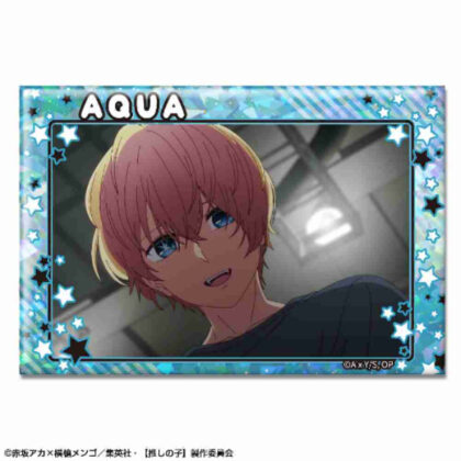 [Oshinoko] Hologram can badge Ver.3 Design 02 Aqua (【推しの子】 ホログラム缶バッジ Ver.3 デザイン02 アクア)