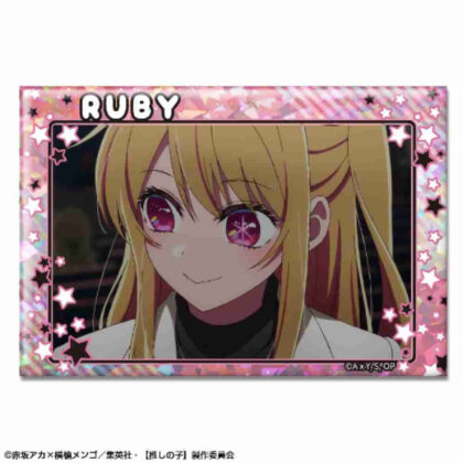 [Oshinoko] Hologram can badge Ver.3 Design 03 Ruby A (【推しの子】 ホログラム缶バッジ Ver.3 デザイン03 ルビーA)