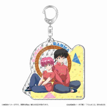 Ranma 1/2 SHINE acrylic key chain Ranma & Ranma (らんま1/2 SHINEアクリルキーホルダー 乱馬&らんま)
