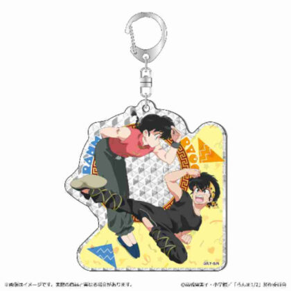 Ranma 1/2 SHINE acrylic key chain Ranma & Ryoga (らんま1/2 SHINEアクリルキーホルダー 乱馬&良牙)