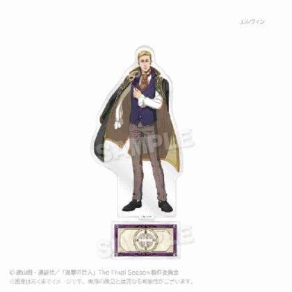 Attack on Titan Acrylic Stand Masquerade Ver. Erwin (進撃の巨人 アクリルスタンド 仮面舞踏会Ver. エルヴィン)