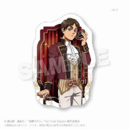 Attack on Titan Sticker Masquerade Ver. Eren (進撃の巨人 ステッカー 仮面舞踏会Ver. エレン)
