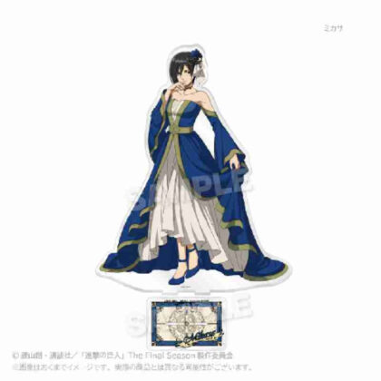 Attack on Titan Big Acrylic Stand Masquerade Ver. Mikasa (進撃の巨人 ビッグアクリルスタンド 仮面舞踏会Ver.ミカサ)