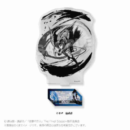 Attack on Titan Sumi-e style acrylic stand Vol.2 Mikasa pattern B (進撃の巨人 墨絵風アクリルスタンド Vol.2 ミカサ絵柄B)