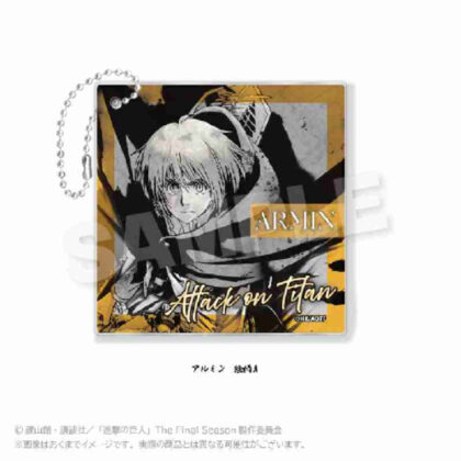 Attack on Titan Sumi-e style acrylic key chain Vol.2 Aluminum pattern A (進撃の巨人 墨絵風アクリルキーホルダー Vol.2 アルミン絵柄A)