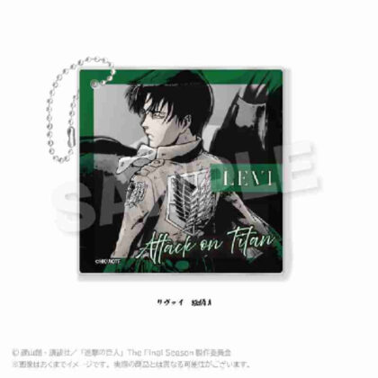 Attack on Titan Sumi-e style acrylic key chain Vol.2 Levi pattern A (進撃の巨人 墨絵風アクリルキーホルダー Vol.2 リヴァイ絵柄A)