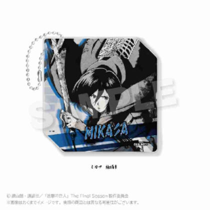 Attack on Titan Sumi-e style acrylic key chain Vol.2 Mikasa pattern B (進撃の巨人 墨絵風アクリルキーホルダー Vol.2 ミカサ絵柄B)