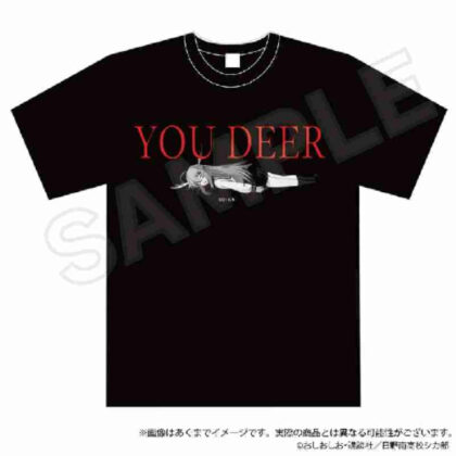 Shikanokokokokoshintan T-shirt XL size (しかのこのこのここしたんたん Tシャツ XLサイズ)