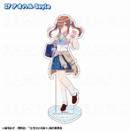The Quintessential Quintuplets* Aoharu Style Acrylic Stand Miku IF Aoharu Style (五等分の花嫁* アオハルStyle アクリルスタンド 三玖 IF アオハルStyle)