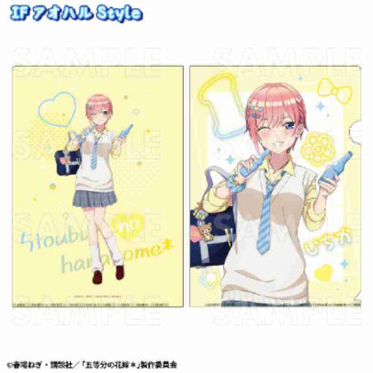 The Quintessential Quintuplets* Aoharu Style Clear File Ichika IF Aoharu Style (五等分の花嫁* アオハルStyle クリアファイル 一花 IFアオハルStyle)