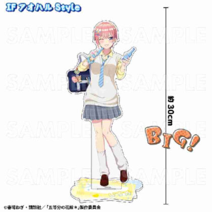 The Quintessential Quintuplets* Aoharu Style Extra Large Acrylic Stand Ichika IF Aoharu Style (五等分の花嫁* アオハルStyle 特大アクリルスタンド 一花 IF アオハルStyle)