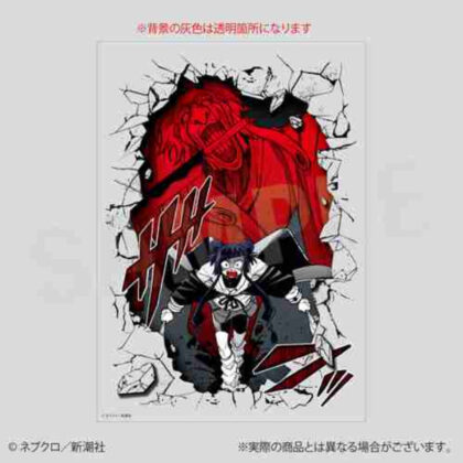 訳アリ心霊マンション 幽霊クリアポスター 日下部スズ オバケン (譯文《幽靈公寓幽靈透明海報》日下部鈴洲大巴肯)