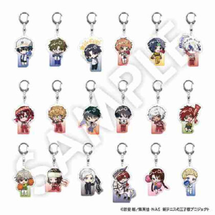 New Prince of Tennis Furefre Keychain Vol.1 (新テニスの王子様 フレフレキーホルダー Vol.1)