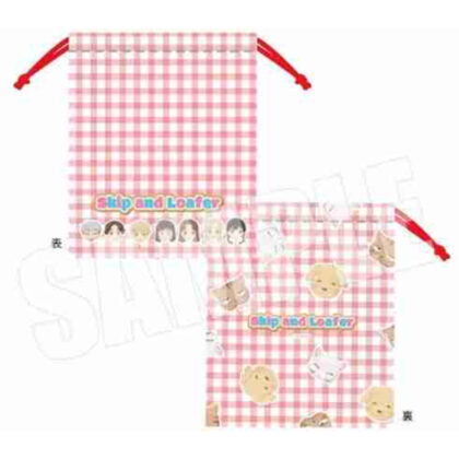 Skip and loafers drawstring purse (sweets motif) (スキップとローファー 巾着(お菓子モチーフ))