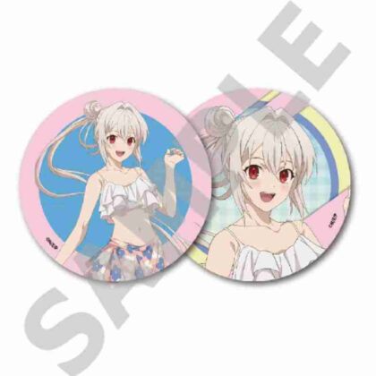 I will [parry] everything - The world's strongest person with a reverse misunderstanding wants to be an adventurer - 76mm can badge set of 2 (俺は全てを【パリイ】する-逆勘違いの世界最強は冒険者になりたい- 76mm缶バッジ2個セット)