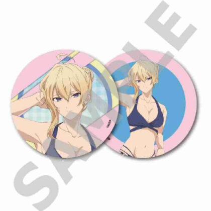 I will [parry] everything - The world's strongest person with a reverse misunderstanding wants to be an adventurer - 76mm can badge set of 2 (俺は全てを【パリイ】する-逆勘違いの世界最強は冒険者になりたい- 76mm缶バッジ2個セット)