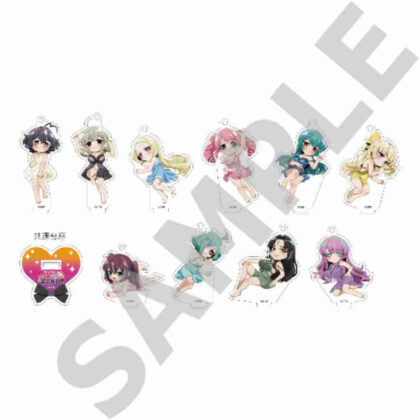 Longing for a Magical Girl Trading Acrylic Stand Keychain Nightgown Ver. (魔法少女にあこがれて トレーディングアクリルスタンドキーホルダー ネグリジェVer.)