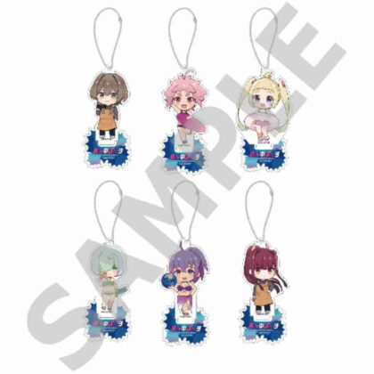 Midnight Punch Trading Acrylic Stand Keychain (真夜中ぱんチ トレーディングアクリルスタンドキーホルダー)