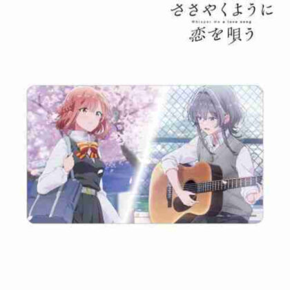 ささやくように恋を唄う ティザービジュアル マルチデスクマット (花落愛情預告視覺多桌墊)